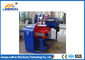 El CNC controla el rollo automático de la correa de C que forma la máquina 10-15m/min que corta hidráulico